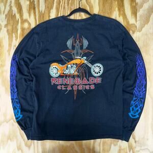 Vintage y2k renegade classics flame 2000 long sleeve t-shirt
